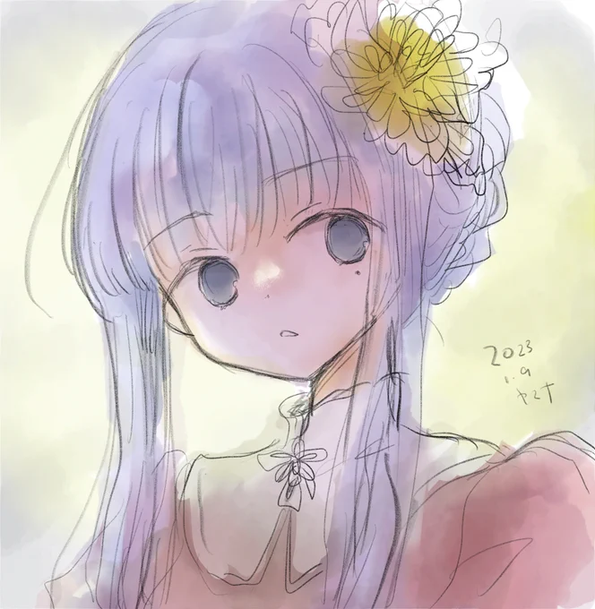 #100日チャレンジ96日目。おもしろいことを言う虫ね。 