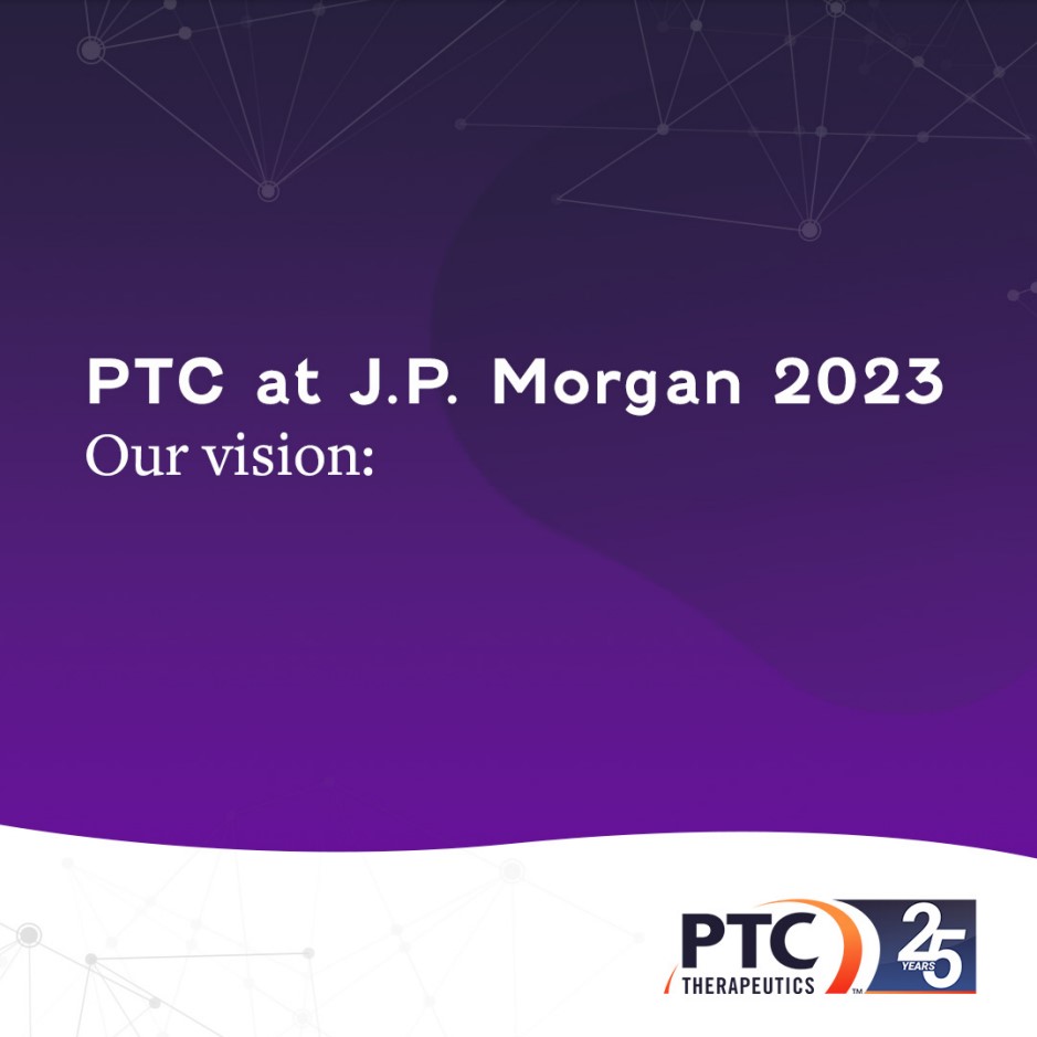 PTC Therapeutics tweet media