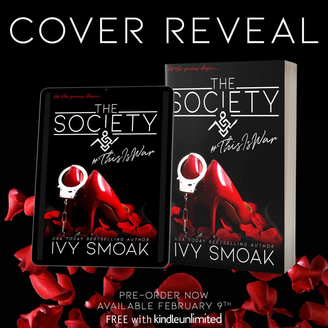 Let the games begin….

The Society #ThisisWar, the gripping second book in The Society Series from  <a href="/IvySmoakAuthor/">Ivy Smoak</a> is coming February 9th 

Reserve your copy today→ mybook.to/TSthisiswar

#thesociety #thisiswar #ivysmoak #billionaire #covereveal #literallyyourspr