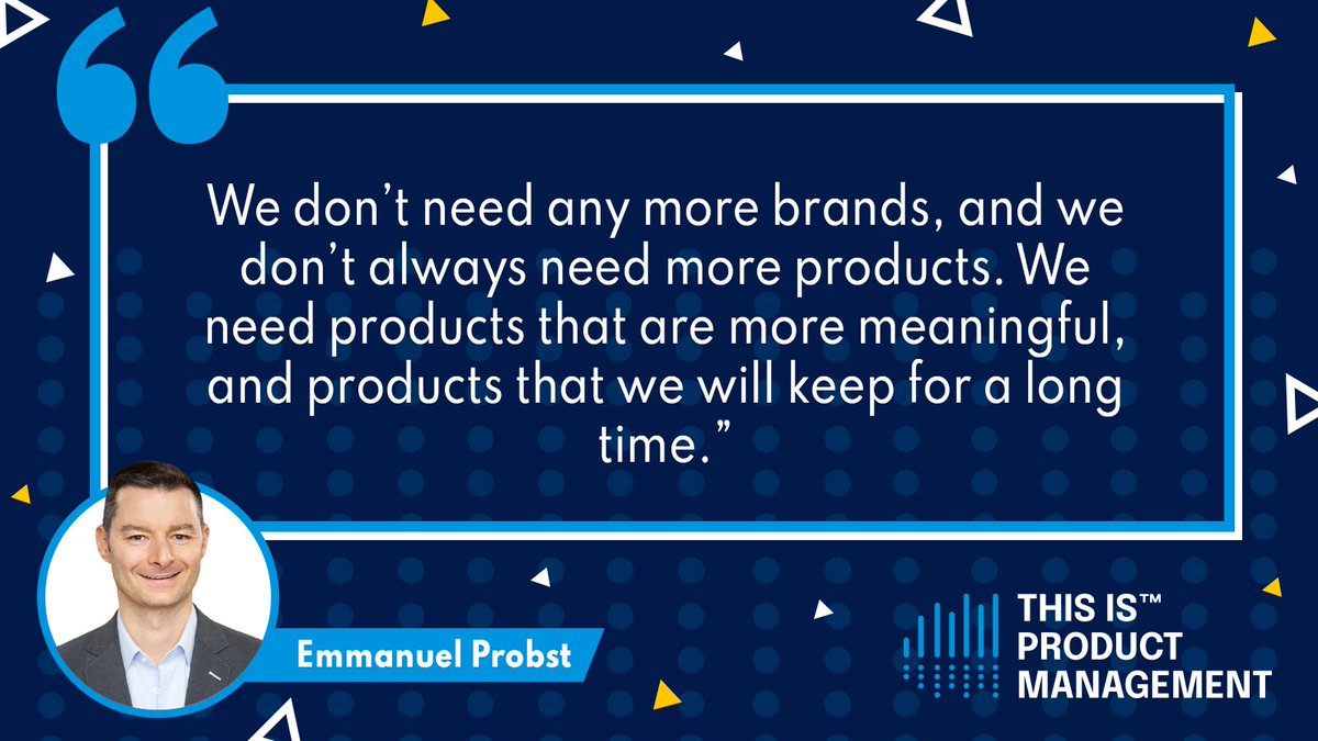 This is Product Management Podcast (@tipmpodcast) on Twitter photo 🎧 Our latest episode is now available! 🎙 Emmanuel Probst, Global Lead for Brand Thought Leadership and Senior Vice President of Brand Health Tracking at Ipsos, shares how he builds meaningful products. #TIPM hubs.li/Q01wv0Yp0 🎧 Our latest episode is now available! 🎙 Emmanuel Probst, Global Lead for Brand Thought Leadership and Senior Vice President of Brand Health Tracking at Ipsos, shares how he builds meaningful products. #TIPM hubs.li/Q01wv0Yp0