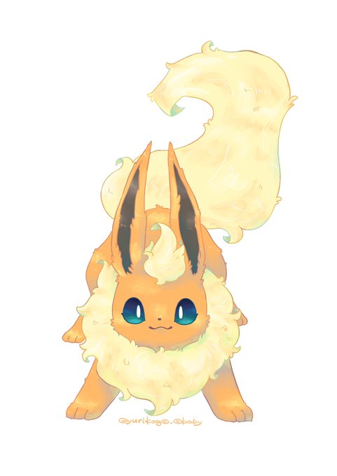 #ブースターの日 #ポケモンイラスト ブースター 