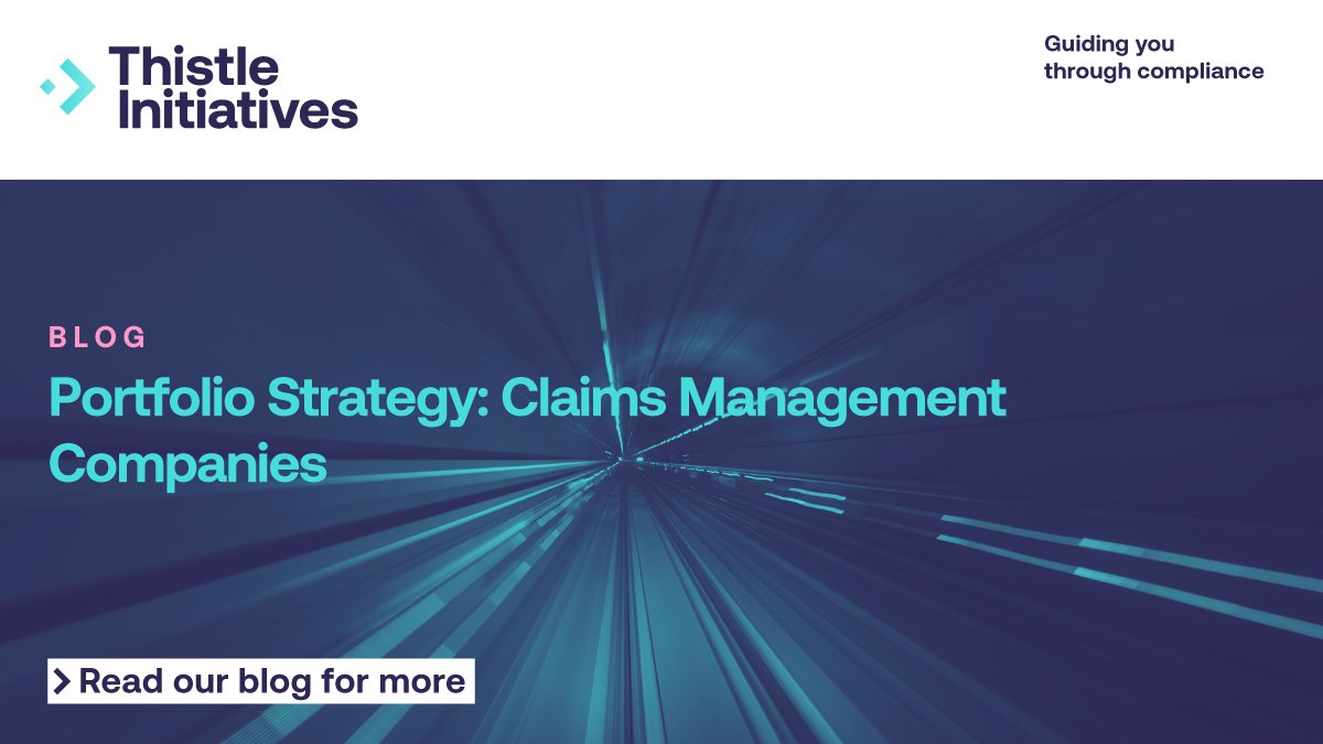 ThistleINIT's tweet photo. In Jan '23, the #FCA wrote to #claimsmanagement companies (CMCs) to set out its updated views of risks posed to their customers.
 
Read our blog to find out the FCA's key points in the letter for CMCs: https://t.co/dIdGFGXKSu
 
Tel: 0207 436 0630 
E: info@thistleinitiatives.co.uk https://t.co/Wy9jRx0gBC