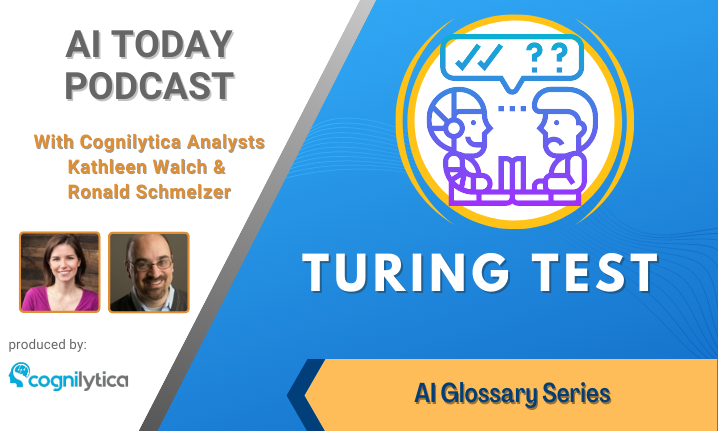 Megala_Y's tweet photo. In this @Cognilytica #AIToday #podcast AI Glossary Series episode 'Turing Test' hosts @rschmelzer &amp; @kath0134 define the #turingtest and discuss if it’s now possibly an overly simplistic assessment of #machineintelligence. Full episode: https://t.co/z7IDox5y2E
#tech #AI https://t.co/jjjdRZTP4M