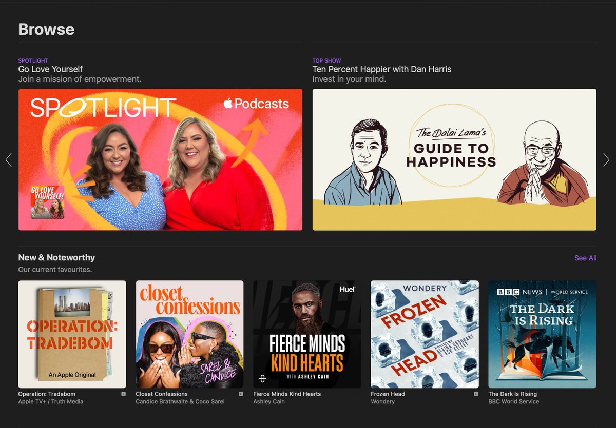 Ffion Clarke🎧 (@producerffion) on Twitter photo EXTREMELY pleased to announce that Go Love Yourself has been picked as the next <a href="/ApplePodcasts/">Apple Podcasts</a> Spotlight! Big thanks to <a href="/_millieriley/">Millie Riley</a> & the rest of the team at Apple, and <a href="/georgehenry_/">George ❎</a> for being the best Marketing Manager a gal could ask for🧡
apple.co/3isH7YP EXTREMELY pleased to announce that Go Love Yourself has been picked as the next <a href="/ApplePodcasts/">Apple Podcasts</a> Spotlight! Big thanks to <a href="/_millieriley/">Millie Riley</a> & the rest of the team at Apple, and <a href="/georgehenry_/">George ❎</a> for being the best Marketing Manager a gal could ask for🧡
apple.co/3isH7YP