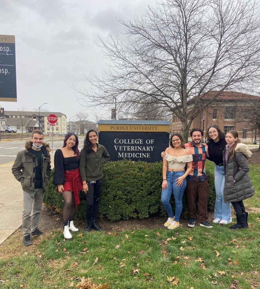 pucvm's tweet photo. Welcome back everyone and let’s have a great spring semester!

Find your calling in #vetmed at https://t.co/YaQ1wMYPTl

#bestfriends @LifeAtPurdue @AVMAvets @VetTechs https://t.co/LTLyskvQr4