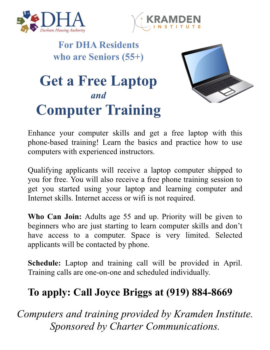 ADULTS: Computer and Cell Phone Usage Workshops