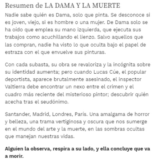 PreviouslyBook's tweet photo. #Eximidos
#LaDamaYLaMuerte
🟡ESTRENO🟡
@edit_planeta saca hoy a librerías dos thrillers intensos. El de Mar Petryk es una historia juvenil con misterio y romance.
El de Greta Alonso es un misterio adulto con una pintora anónima y un asesinato de un deportista famoso. https://t.co/COxpJnnNlx