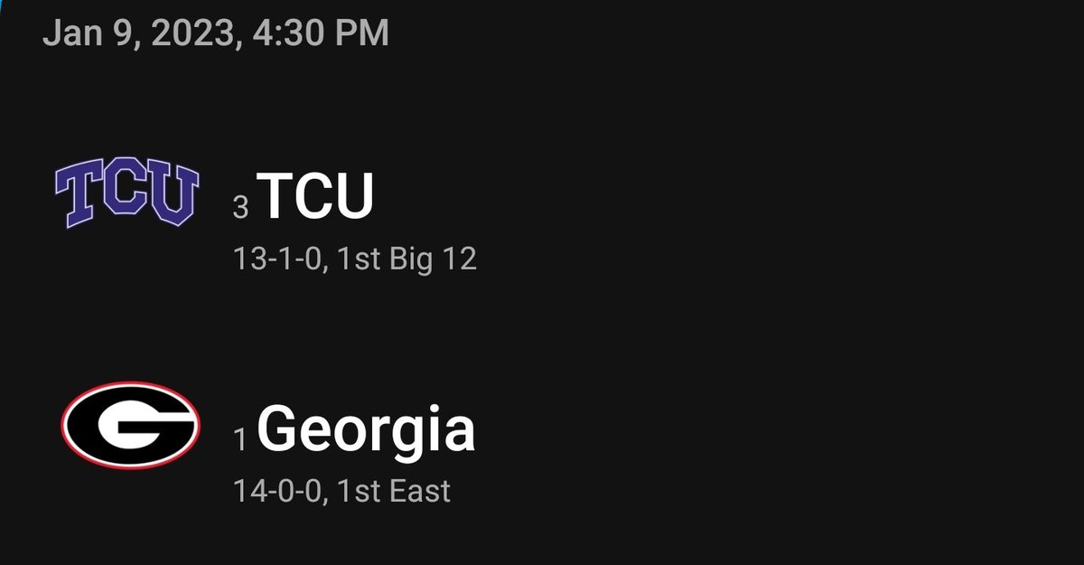 JoeSanchez333's tweet photo. Los ojos estan puestos en este juego el dia de hoy Final de campeonato de Football Colegial
#Ncaab🏈🇺🇲

Arriba de 150 Retwitts y la jugamos todos!!!🔃🔃🔃

Saludos y buen día...📣🤝☘🏈📣💰 https://t.co/kgYTmaJOZ7