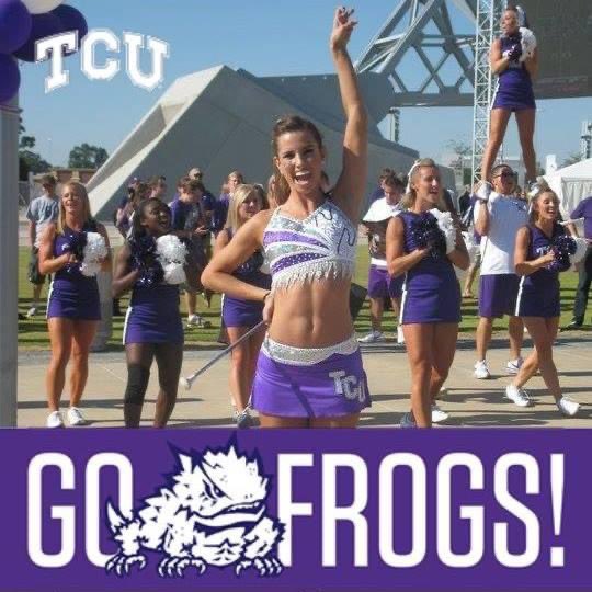 Go Frogs! 🐸💜🐸💜🐸💜 I’ll be cheering for TCU all the way from North Carolina tonight!