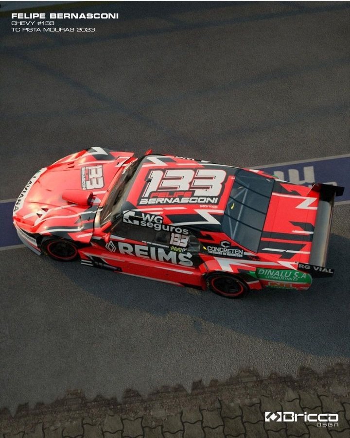 TomiMolinaOK's tweet photo. Así lucirá la Chevy de @felibernasconi para afrontar la temporada 2023 del TC Pista Mouras.

GRAN DISEÑO de @briccodesign 👏👏👏 https://t.co/Mchaa3CAIW