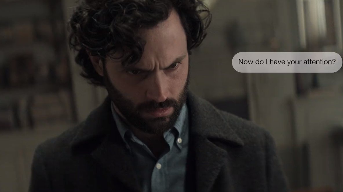 SeriesTWBZ's tweet photo. Joe terá um stalker na 4ª temporada de YOU. https://t.co/I5IexhMPoX