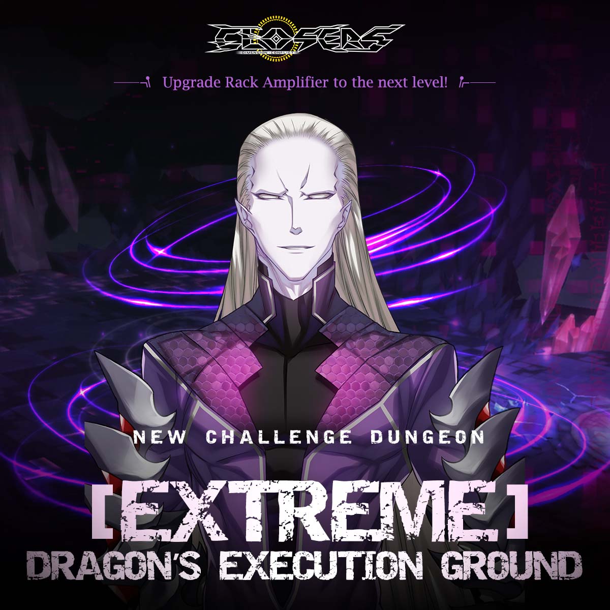 ClosersGame's tweet photo. Time to test your skills for a new Extreme challenge in the Dragon's Execution Ground!
The grounds will open their door on January 11th update.
Visit this link for details: https://t.co/1jXoG33khu
#ExecutionGround #ExtremeChallenge #Astaroth #closers #ClosersOnline #naddic https://t.co/XtZhWuwpyi