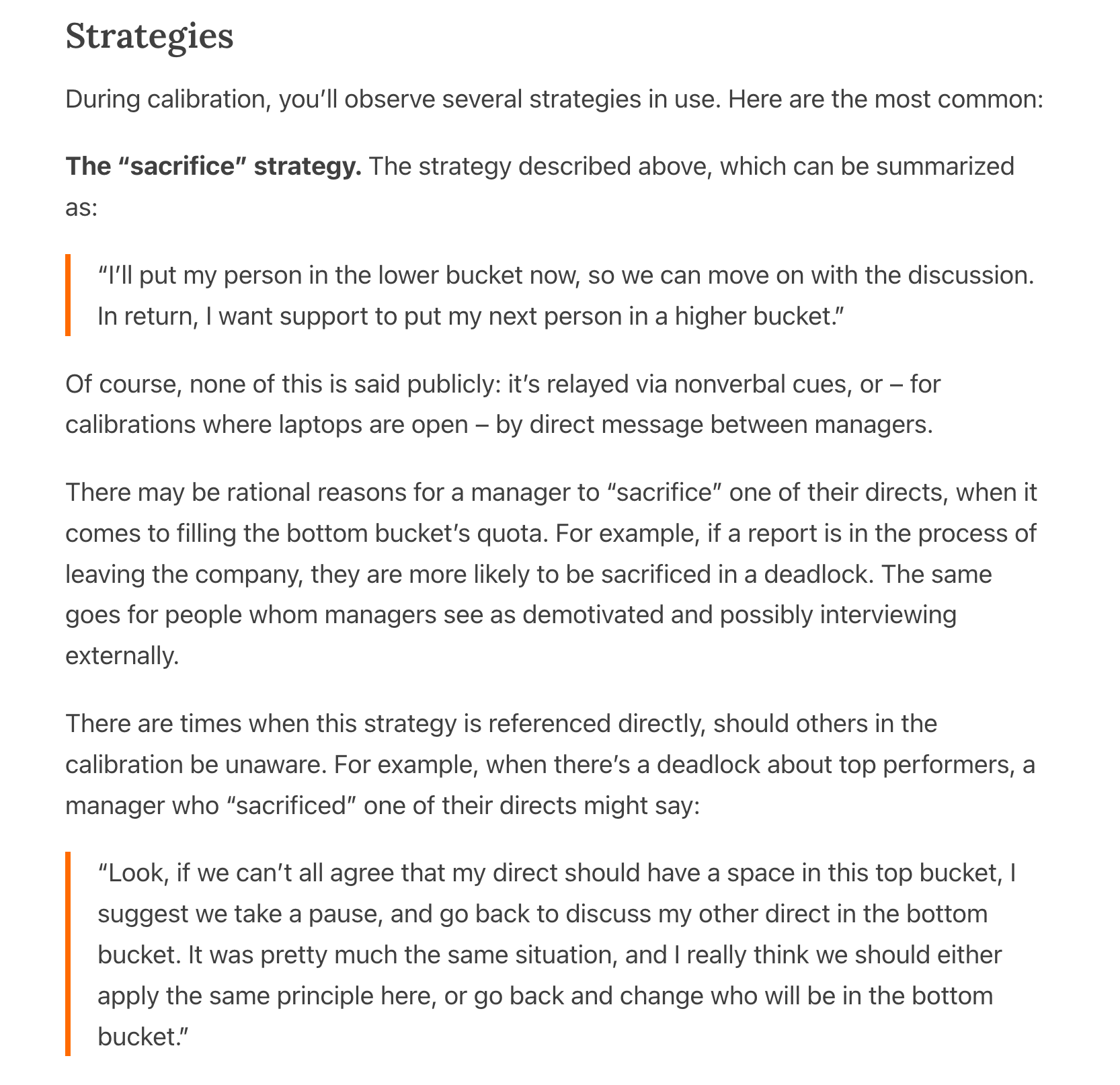 Gergely Orosz on X: “Screenshot from my article on performance 