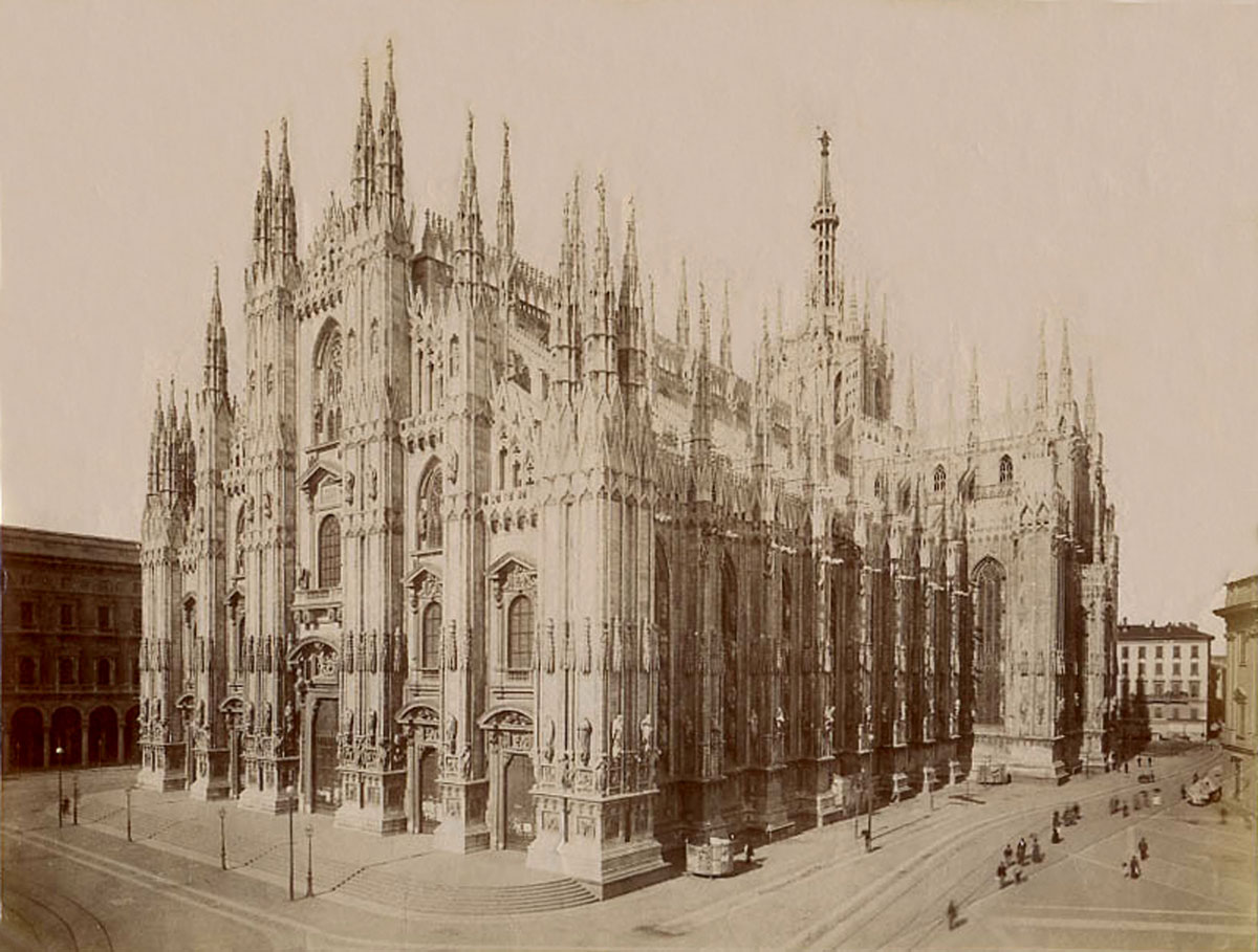 Just published in Architectural Histories “The Design Process and the Building Site: Leonardo da Vinci at Milan Cathedral as a case study” by Giulia Ceriani Sebregondi

doi.org/10.16995/ah.82…

🧵⬇️⬇️
📸 Milan. The cathedral. Ca.1870