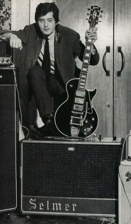 A very happy 79th birthday to Jimmy Page. Photograph c.1964. 