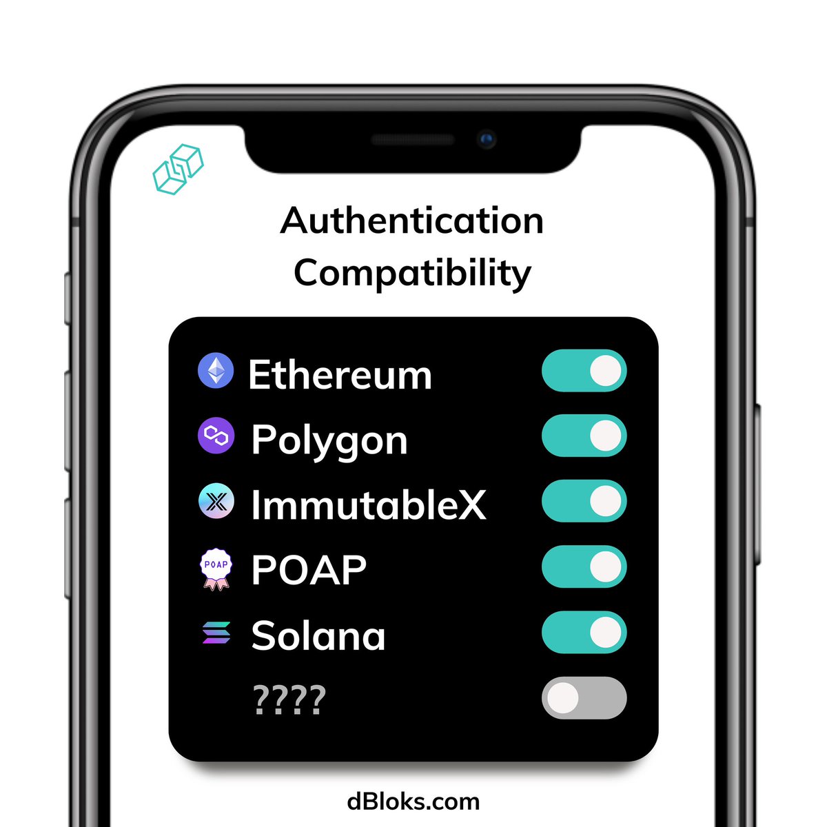 tiike_events's tweet photo. Our NFT Authentication System is compatible with multiple blockchains and we'll continue to add support to others. Which blockchain would you like to see next?
#blockchain #web3 #nft #dapp #nftpuertorico #dbloks https://t.co/8fubdxQ5uC