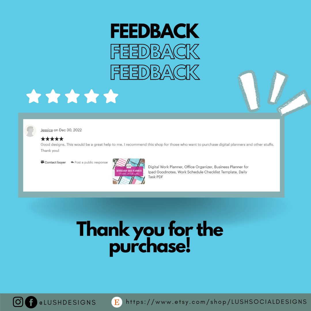 LUSHDesigns2's tweet photo. Thank you for supporting! We appreciate and love to share you our templates! 💯
😍GRAB YOUR ORDER HERE: https://t.co/FkSoNt4RWj
✉️Message us for more inquiries:
🛒SHOP HERE: https://t.co/0tfHXVMsrN
#EtsyLushDesigns #Etsyorder #2023Planner #CustomizablePlanner https://t.co/YyILTh5EIR