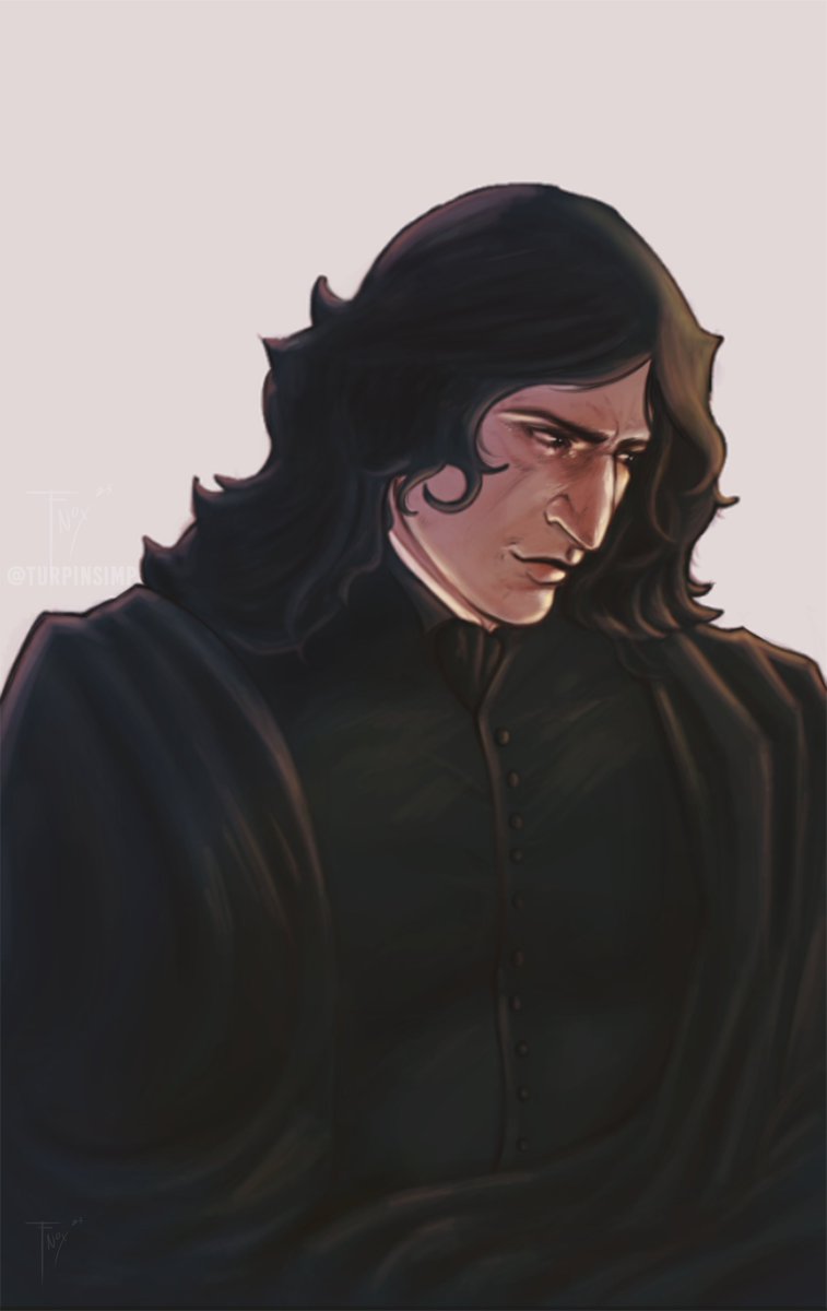 #HappyBirthdaySeverusSnape 
#HarryPotter 
Headmaster Severus Snape is just *chefs kiss*