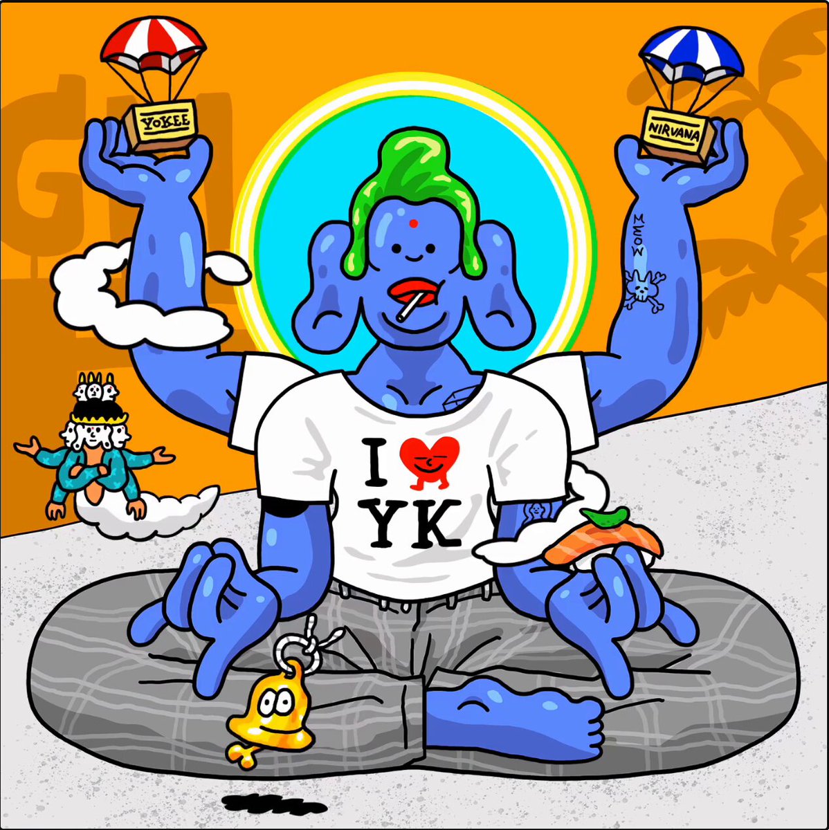 Web3NAPP's tweet image. Time for a birthday giveaway ⚡️👀,  these will be the 5 prizes:

- 1 @3L3NFT 
- 1 @shamanzs 
- 1 @loveless_city Lizards
- 1 @YokeeNFT 
- 500 $STAR @SpaceRiders_NFT 

Rules:
Follow + Like + RT &amp;amp; Tag 1 friend, 

Winners will be announced on Friday, January 13th