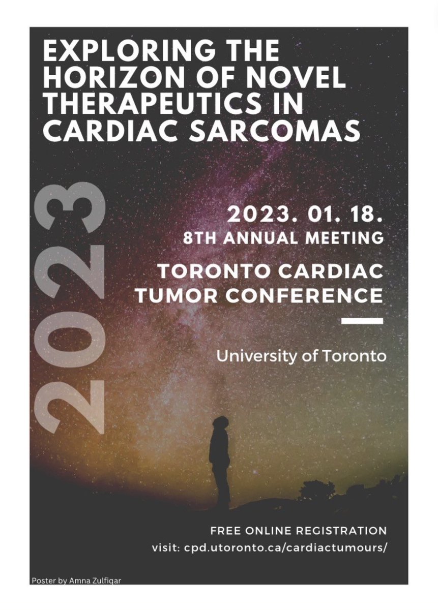Andy Livingston, MD MS (@jalivingston_md) on Twitter photo Interested in learning more about advances in the treatment of cardiac #sarcoma? Sign up for the Toronto Cardiac Tumor Conference (itโs free to register) cpd.utoronto.ca/cardiactumours/ <a href="/vinodravi/">Vinod Ravi, MD</a> Interested in learning more about advances in the treatment of cardiac #sarcoma? Sign up for the Toronto Cardiac Tumor Conference (itโs free to register) cpd.utoronto.ca/cardiactumours/ <a href="/vinodravi/">Vinod Ravi, MD</a>