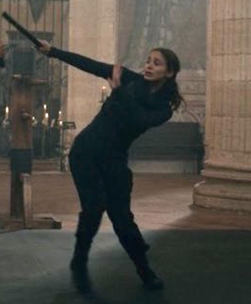 sapphicsource's tweet photo. dab on the haters #SaveWarriorNun https://t.co/uSznKSMSna