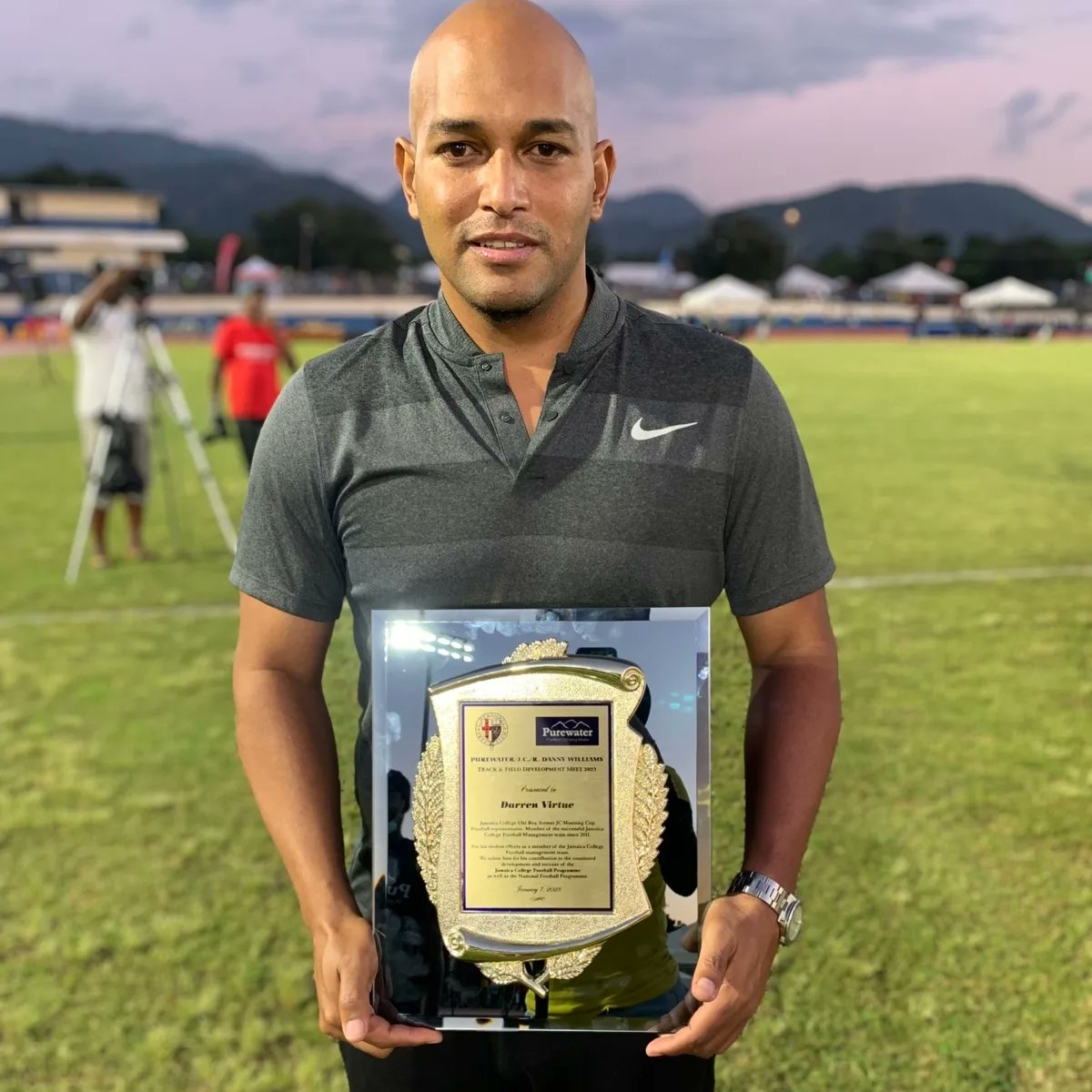Grateful and appreciative of being an honouree at the 29th Annual Purewater/JC/ R. Danny Williams Development Track Meet.
And what has been most gratifying, since 2013, is being able to secure over 50 local and overseas scholarships for my players. #ChangingLives #JamaicaCollege
