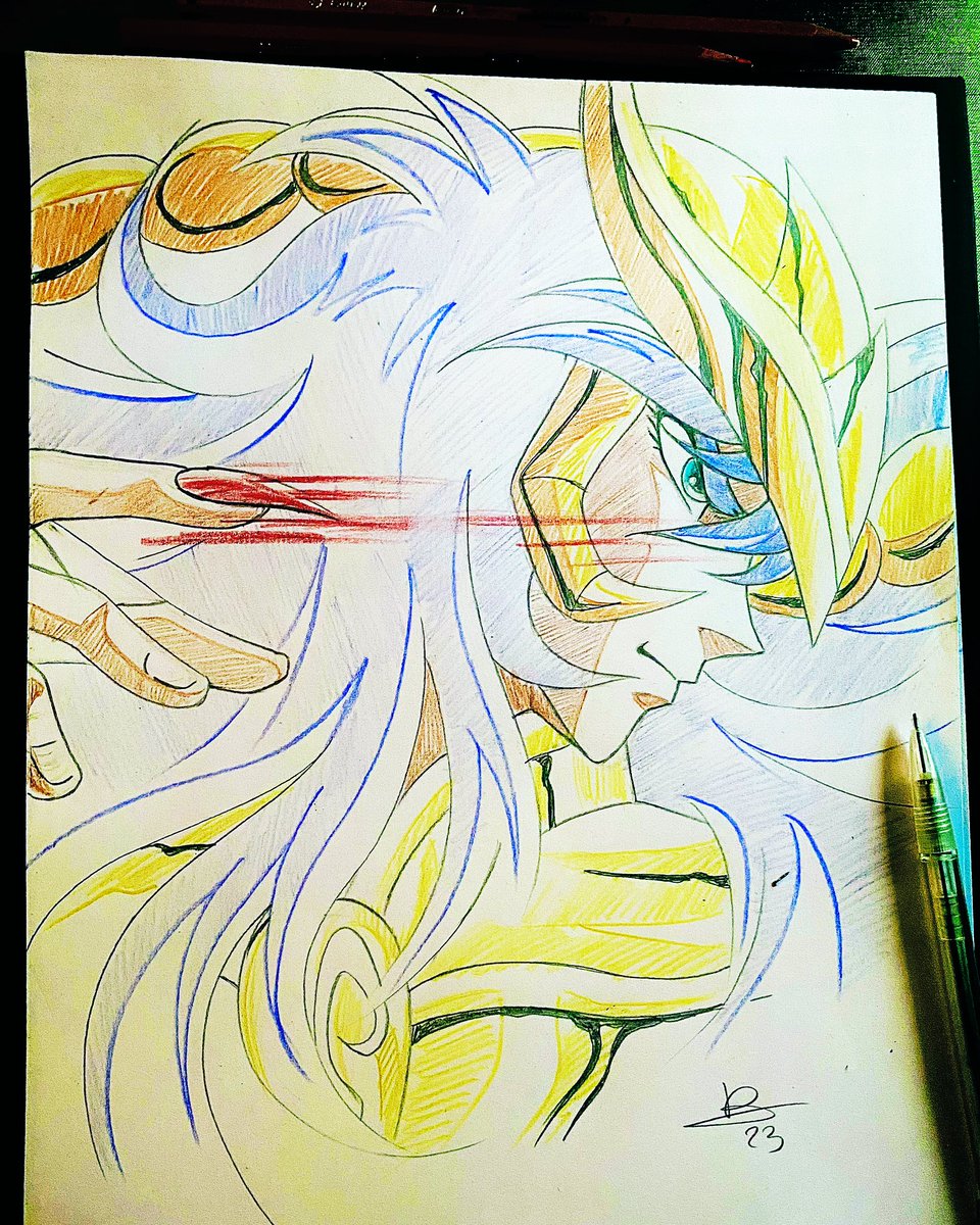 #miloscorpion #scarletneedle #saintseiyasketch #drawing #fanartmonday #pencil