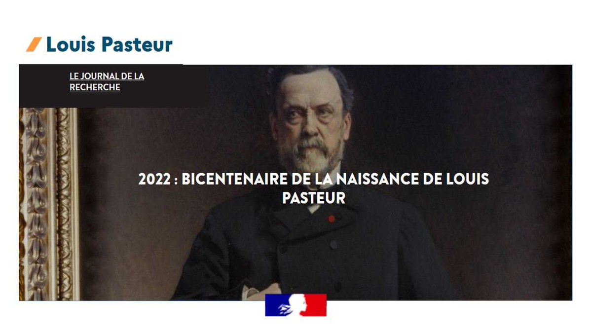 Edu_Num's tweet photo. 📌 Lu sur la page @eduscol_biotech:
Bicentenaire de la naissance de #LouisPasteur
✅ Évènements organisés à cette occasion #Pasteur2022
✅ Ressources institutionnelles et pédagogiques
https://t.co/9Ny5uDSupb
@eduscol_SVT @eduscol_HG @institutpasteur https://t.co/WveOaotIcW