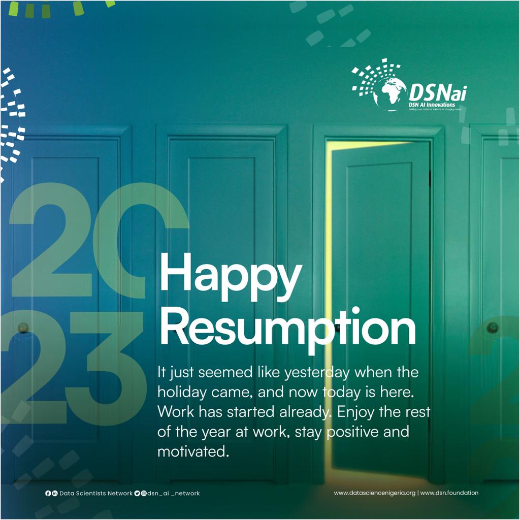 DSN AI+ Port Harcourt on Twitter "Yea! 🥳 Kindly follow us and also be part of DSN_AI_PH This