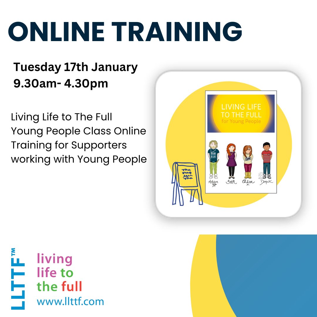 Training for #supporters working with #youngpeople ➡️ Overview of classes & how to use working 1:1 ➡️ Advertising & setting up classes ➡️ Helping participants put what they learn into practice ➡️ Tackling difficult issues & how to overcome them Register- conta.cc/3WdWUtl