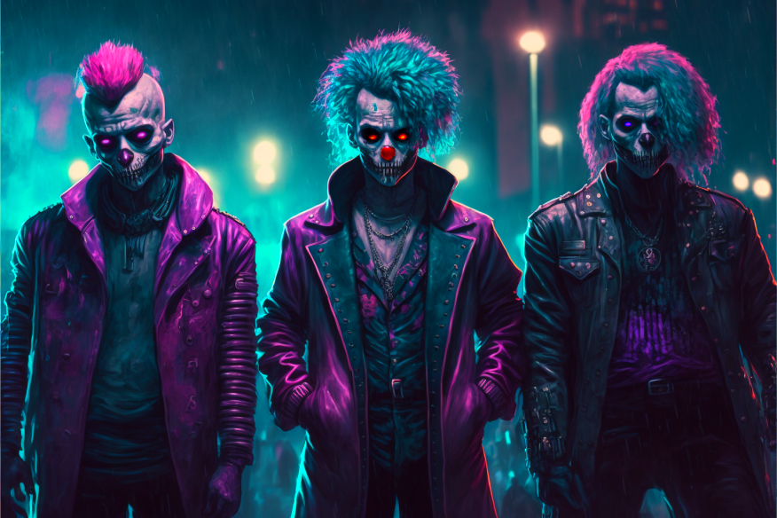 DocTurnedTrader's tweet photo. "Purgatory" is a 1/1 edition for 0.1 $ETH now available on @opensea !

#Trending #clowns #NFTs #art 

https://t.co/ZlOrVBQ1VL https://t.co/L1x4a32vmB