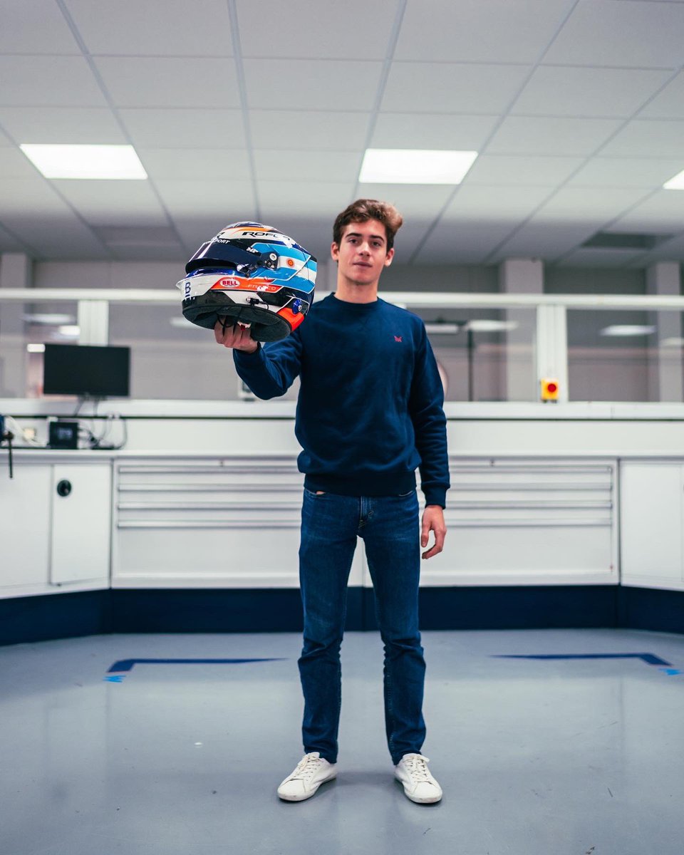 FranColapinto's tweet photo. Es un honor contarles que voy a formar parte de @williamsf1 como piloto de la academia! Es una oportunidad increíble por la que estoy súper agradecido. Gracias a todo Williams por confiar en mi. https://t.co/hyE91t10xP