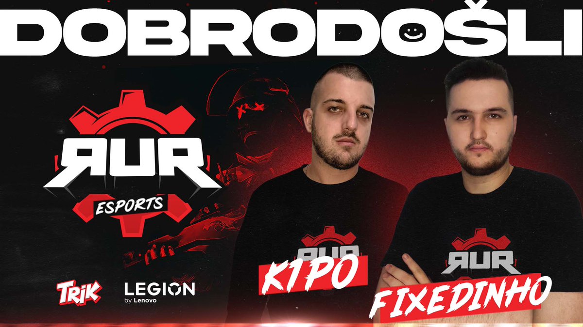klanrur's tweet photo. Od danas smo ponovo kompletni!

Dobrodošli @Fixedinho i @Kipoo__ ❤️🖤

Sa zadovoljstvom možemo potvrditi naš sastav za narednu sezonu:

@stFF99 
@Chodaa632 
@ScorpiioooN 
@Fixedinho 
@Kipoo__ 

Debitantski nastup možete gledati već sutradan u sklopu SCL lige! https://t.co/e4fHqv7GfY