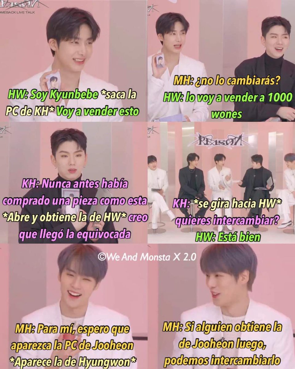 JesslovesMin's tweet photo. Si ellos intercambian por qué yo no?? Jajajaj

Minhyuk el más Joobebe del condado 💖

#MONSTAX #몬스타엑스
#MONSTAX_REASON https://t.co/SakZkuSi1V