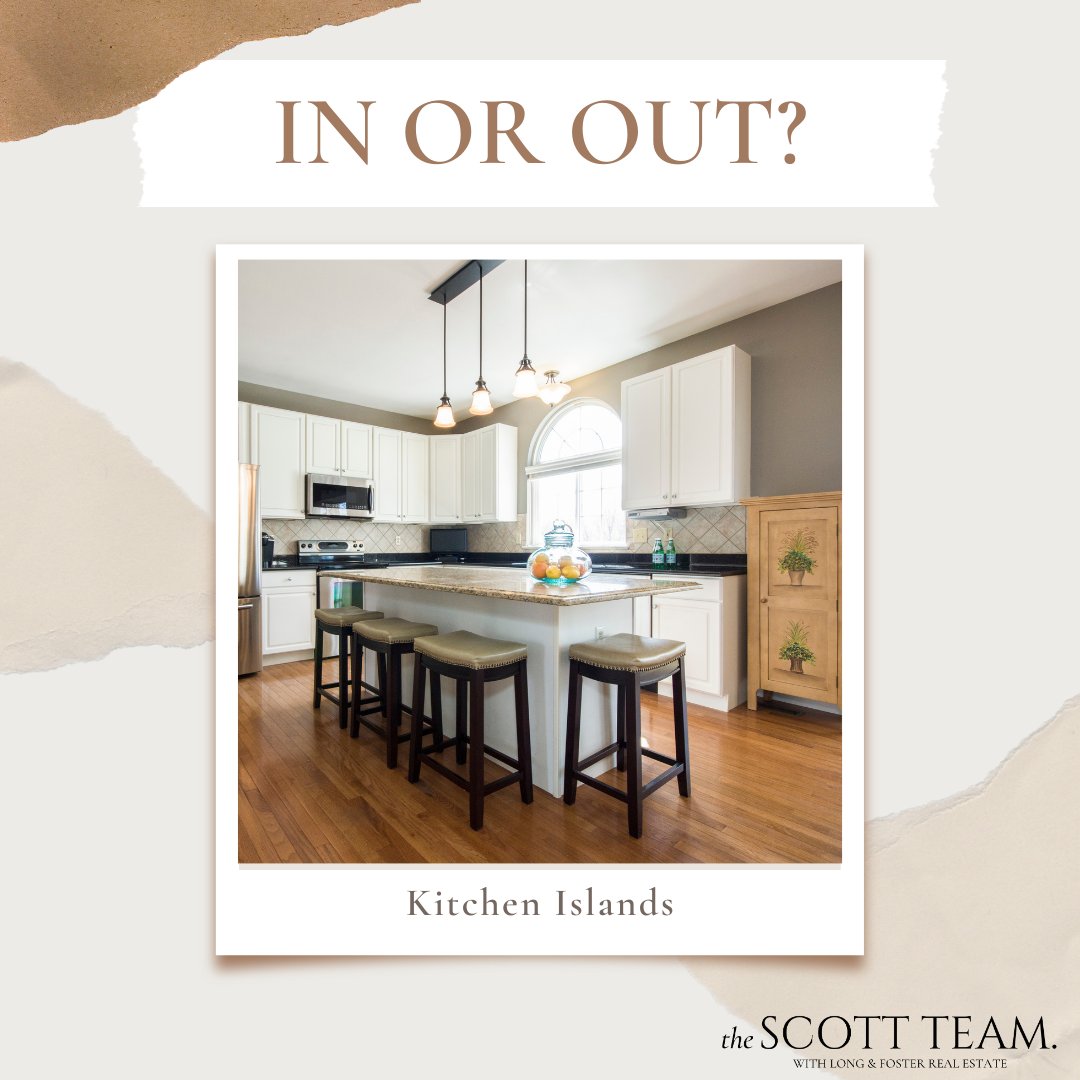 scottteamhomes's tweet photo. As you may know, kitchen islands are not a new feature in a home. But, it is becoming a must have among buyers lately. Kitchen islands have evolved into an aesthetic touch and a space for gathering, rather than an area dedicated solely to kitchen tasks like chopping and prepping. https://t.co/ZppkRqAWqQ