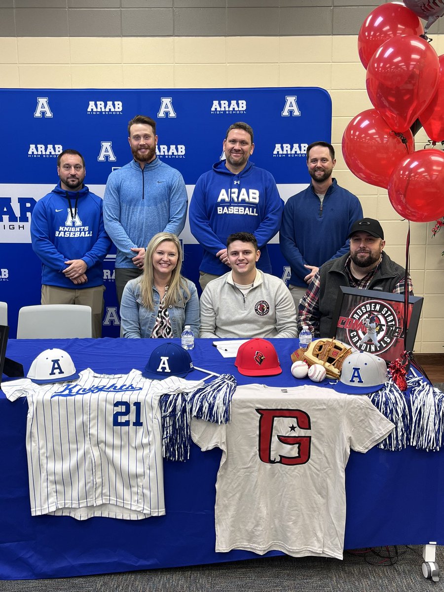 ArabBaseball's tweet photo. Congratulations to @DakotaNesmith on signing with @GStateBaseball. Looking forward to a great senior season and college career https://t.co/JBge9bjVq7