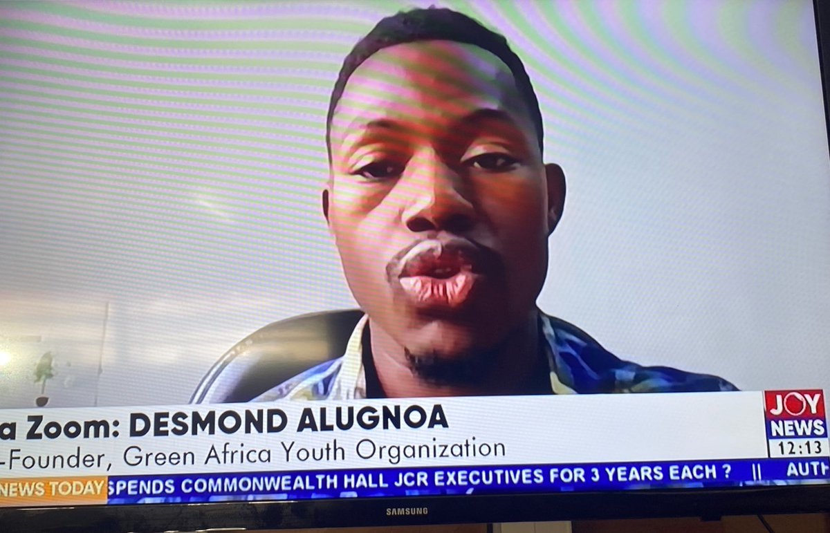 Speaking on the #recycling ecosystem in #Africa on #Joynewsgh lnkd.in/dHGCXCAf. Spotlighting the intersection of #zerowaste and #climate change #adaptation, #LocallyledAdaptation. @GCAdaptation #COP29 @GAIAnoburn @ZeroWasteChef @PlasticPunchGH