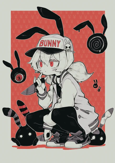 Joining the bunny bandwagon  original character Noz 