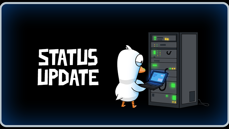 ggd_game's tweet photo. SERVER SHUTDOWN FOR MAINTENANCE
We are temporarily shutting down the game for maintenance. We'll explain in more depth later, but we've been undergoing attacks for days. We will update when we are back online. Sorry for the inconvenience. https://t.co/DfVdBF1Irn