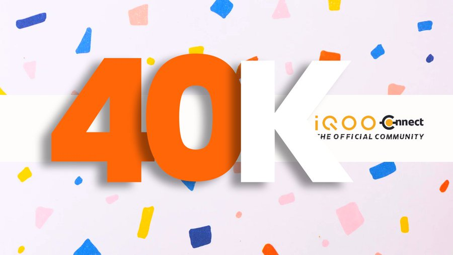 chandanvirat's tweet photo. Hey Guys❤️,
#iQOOConnect is now 40K+ & it is Growing stronger & stronger💪. Congrats 🎉 & Thanks to everyone, for your activeness in the forum.
All I can say is #KeepQuesting. 😀
If anyone still Missing the fun & Excitement, u can signup here: https://t.co/hiSU54XoiO
@IqooInd https://t.co/7EVxN16dIw