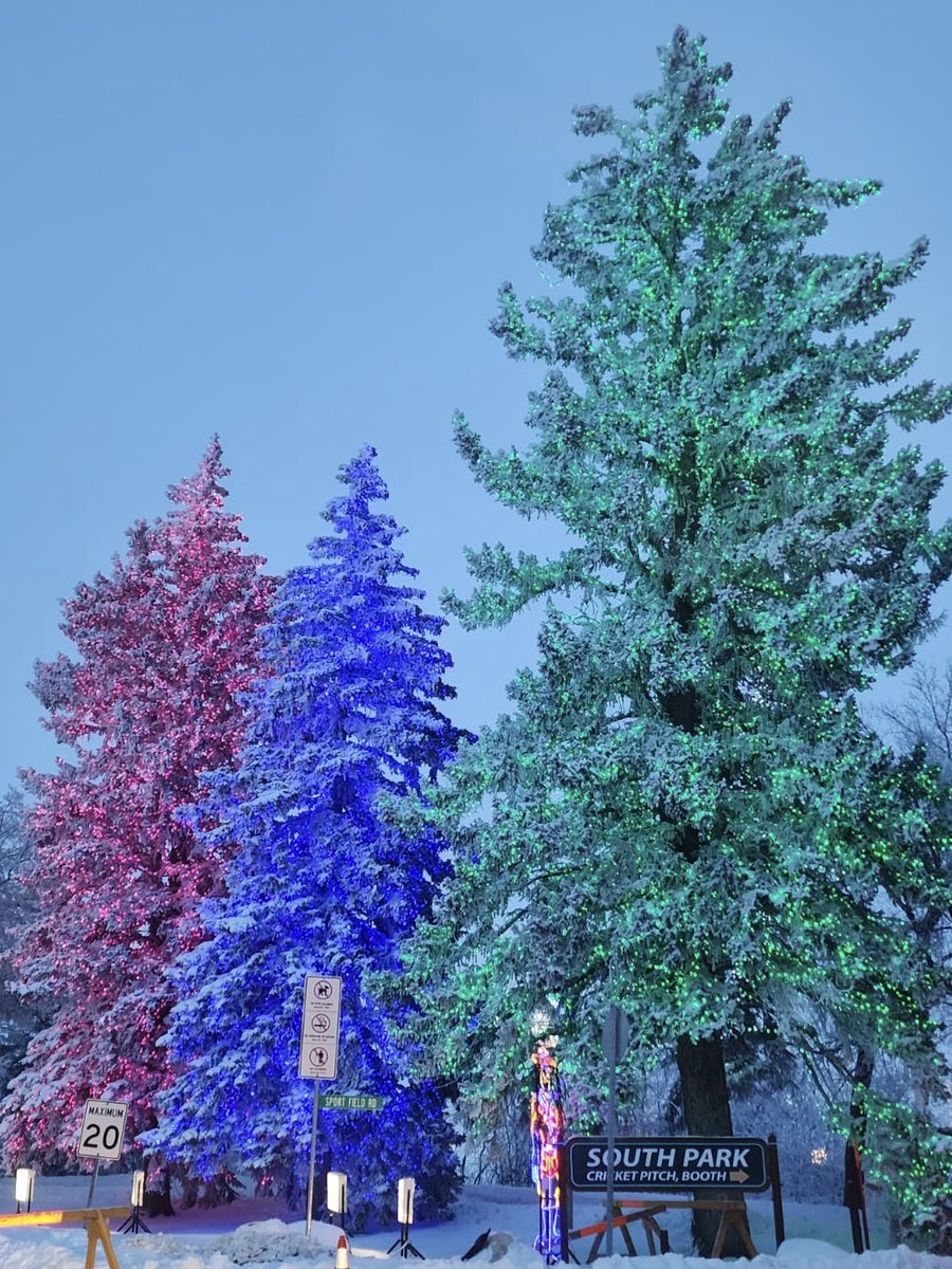 enchforestyxe's tweet photo. The BHP Enchanted Forest is now CLOSED for the season. Thank you to everyone who visited our sparkling holiday tradition at the Saskatoon Forestry Farm. 🎄Thank you for your support of the @CityHospFound and the @YXEZF 🎅☃ https://t.co/pBNIlMHdVX