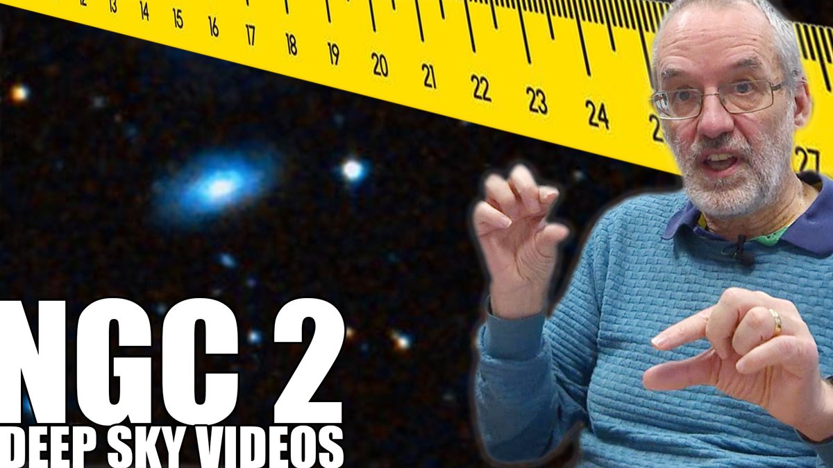 NEW VIDEO

NGC 2 and how to measure the distance to galaxies...

youtu.be/hOWzg6unlO4

Featuring @AstroMikeMerri