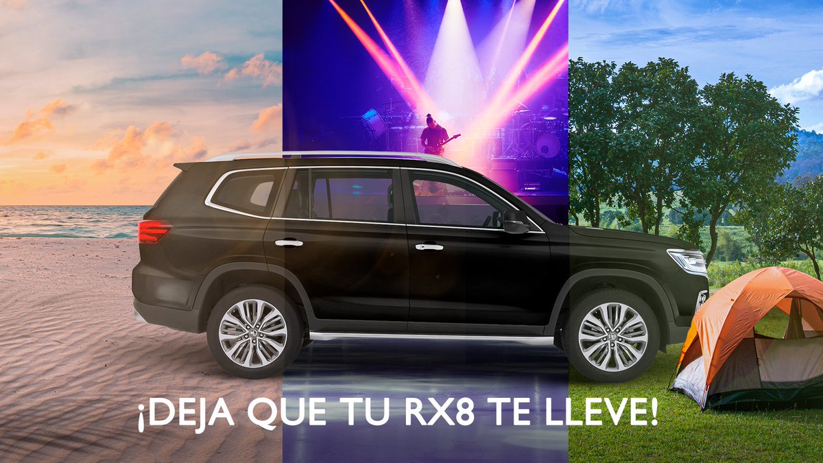 MGMotorMx's tweet photo. El 2023 apenas comienza y tú ya estás pensando en:
RT: Playa
Comentario: Acampar
Fav: Conciertos
#RX8 #EnjoyAdventure #MG #MGMéxico #EnjoyAllWays https://t.co/4tva6WVYH1