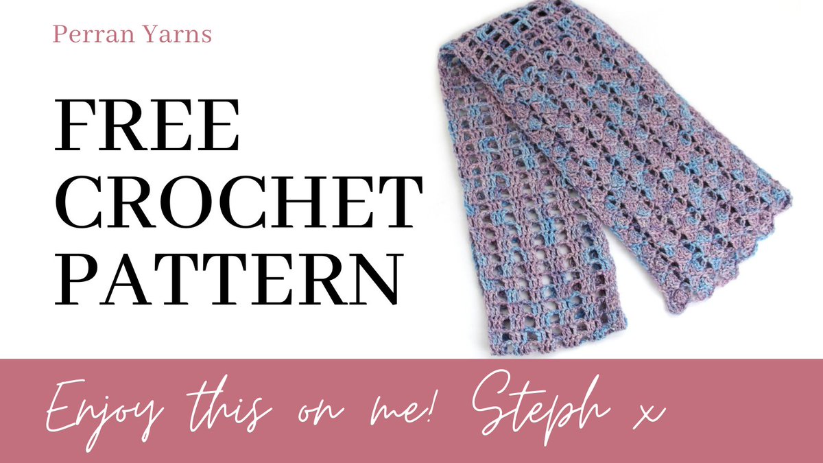 sixskeins's tweet photo. Fancy a lovely crochet scarf pattern using just 100g DK yarn? Sign up for my emails &amp; get the pattern for free at https://t.co/nfZ1t2ZH7e
#crochetscarf #freepattern #freecrochetpattern #scarfpattern #crochethour #lovecrochet https://t.co/ARQUbcDQGt