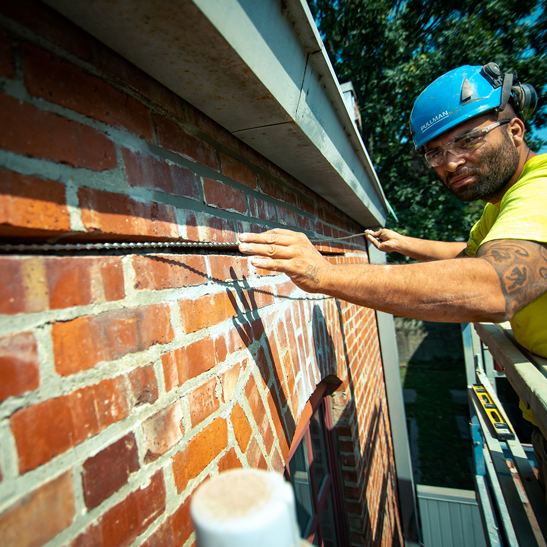 ***TOMORROW!*** There's still time to sign up for this free opportunity. Watch John Montecalvo demonstrate our cost-effective method to restabilize buildings without having to pull off cladding. Registration closes one hour before the event starts. hubs.ly/Q01xmjwT0