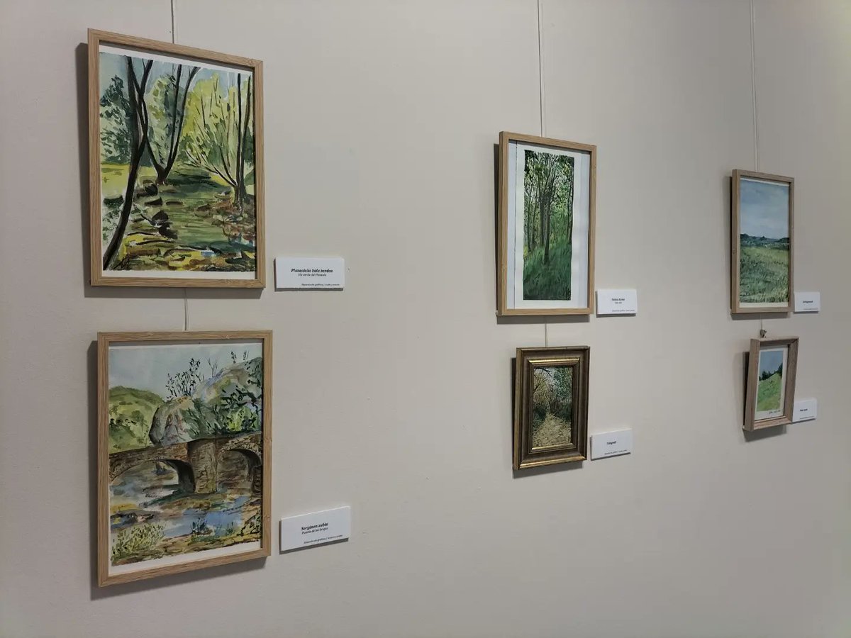 RedondoAlmandoz's tweet photo. Hasta el día 28 #exposición de #acuarelas en la casa de cultura #Arkupe de #Aretxabaleta

Fotos: Ayuntamiento de Aretxabaleta https://t.co/UxdtK9LhX4