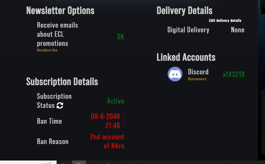 h4rncs's tweet image. @HOUNGOUNGAGNE I understand I was banned from your hub cuz I rekt every1 and won all the seasons, but maybe let my brother play? This is trully unjustified and no, Im not using his acc nor want to ever play your hub. But is good for news, so unban him maybe/please? @ECL_europe