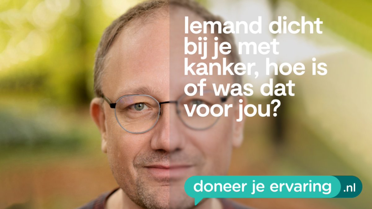 Hoe ervaar je het om naaste te zijn van iemand met kanker? Samen met @nfkkanker houden wij een Doneer Je Ervaring-peiling. We zijn erg benieuwd naar je ervaring. Ben je zelf geen naaste? Deel deze link dan met anderen! ap.lc/C0N9R