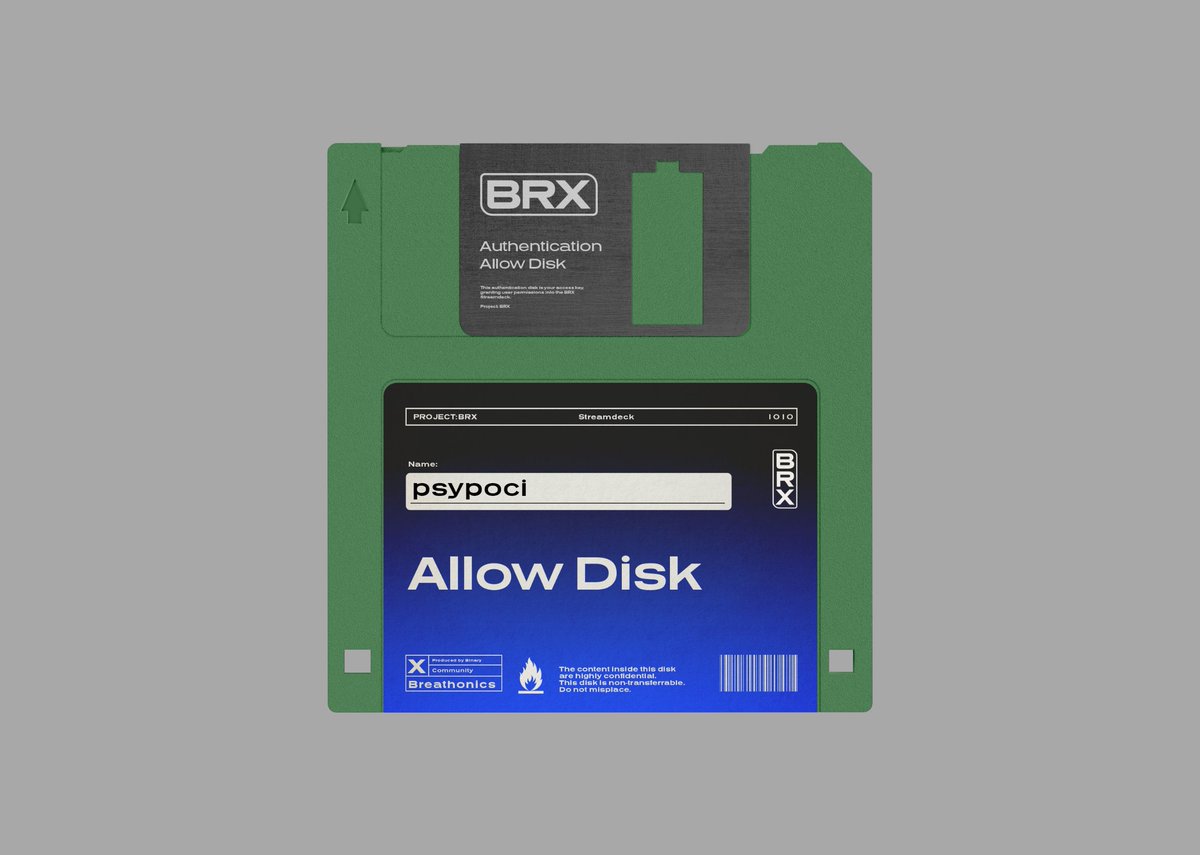 psypocix's tweet photo. Allow Disk printed!

Join me to help @binary1010_BRX and @breathonics save humanity from #zerocorp. https://t.co/8wbxOyf1kJ