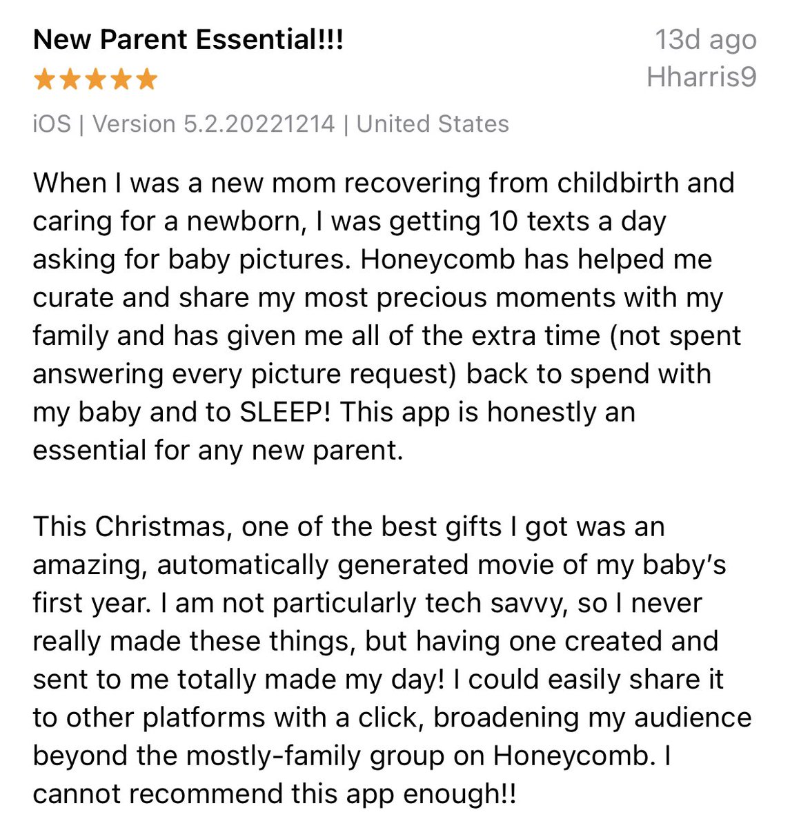 So glad we were able to help you 1) save time, 2) GET SLEEP, and 3) stay close with fam 🥰 you made our day!